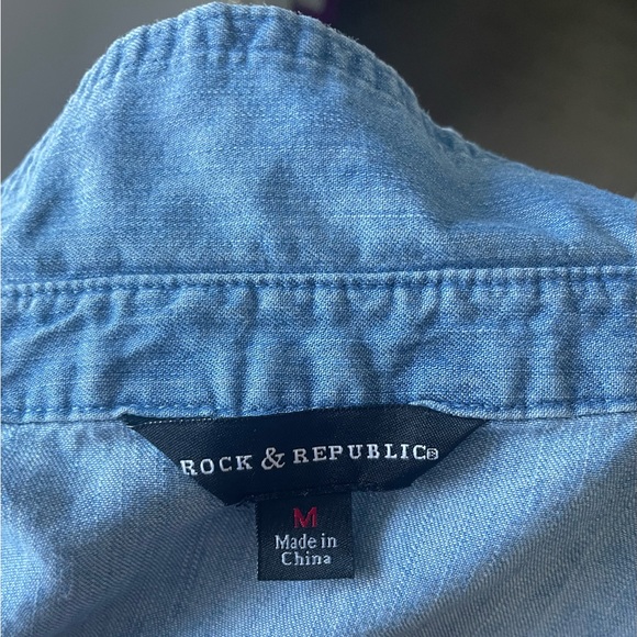 Rock & Republic button down shirt - Picture 2 of 10